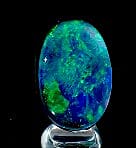 AAAA Australian Black Ridge opal Oval Free Size 0.70 ctw