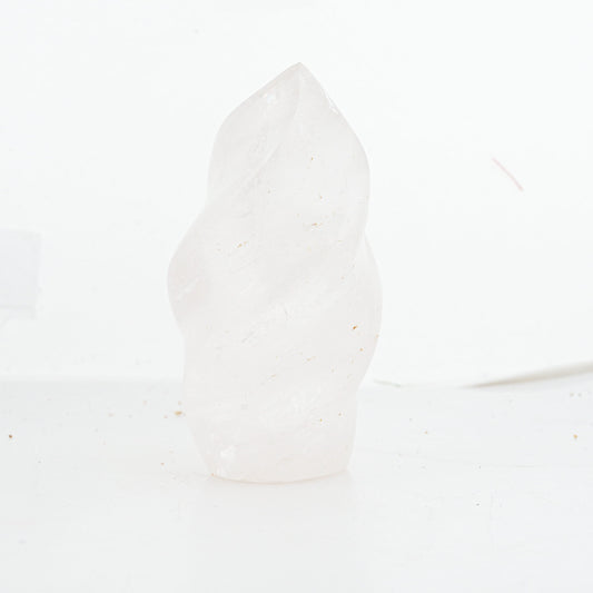 Clear Quartz Flame 4-5"