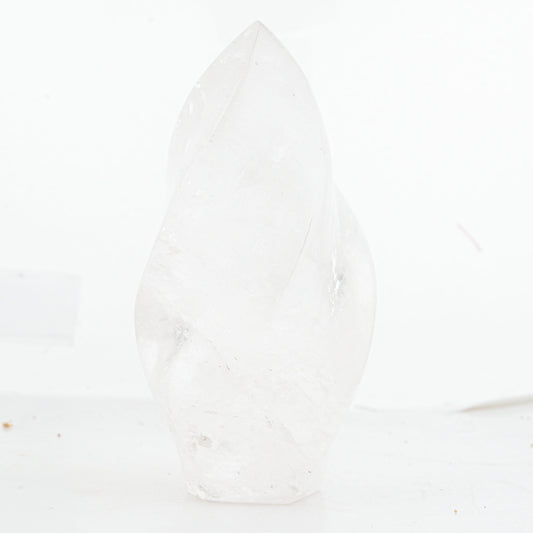 Clear Quartz Flame 5-6"