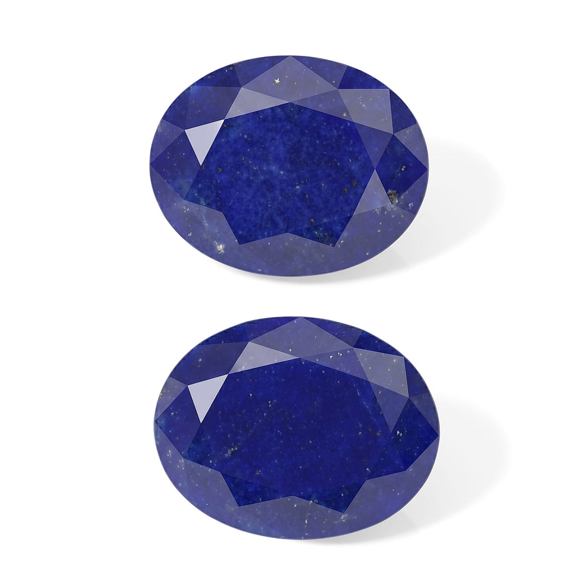 AA Lapis Lazuli Set of 2 (Ovl 5x4 mm) 0.50 ctw