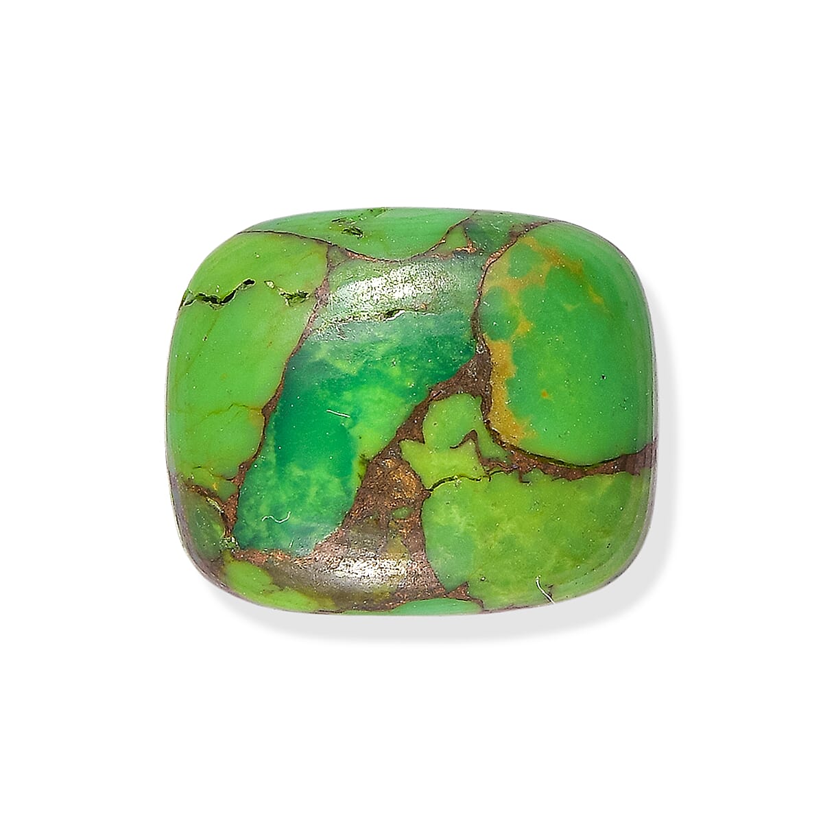 Green Turquoise (Cush 11x9 mm) 2.94 ctw