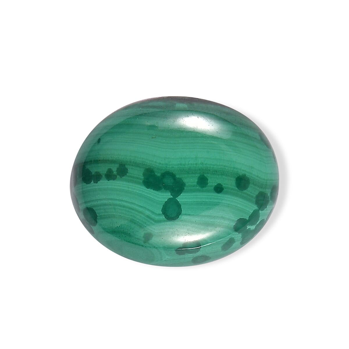 AA Malachite (Ovl 11x9 mm) 2.26 ctw