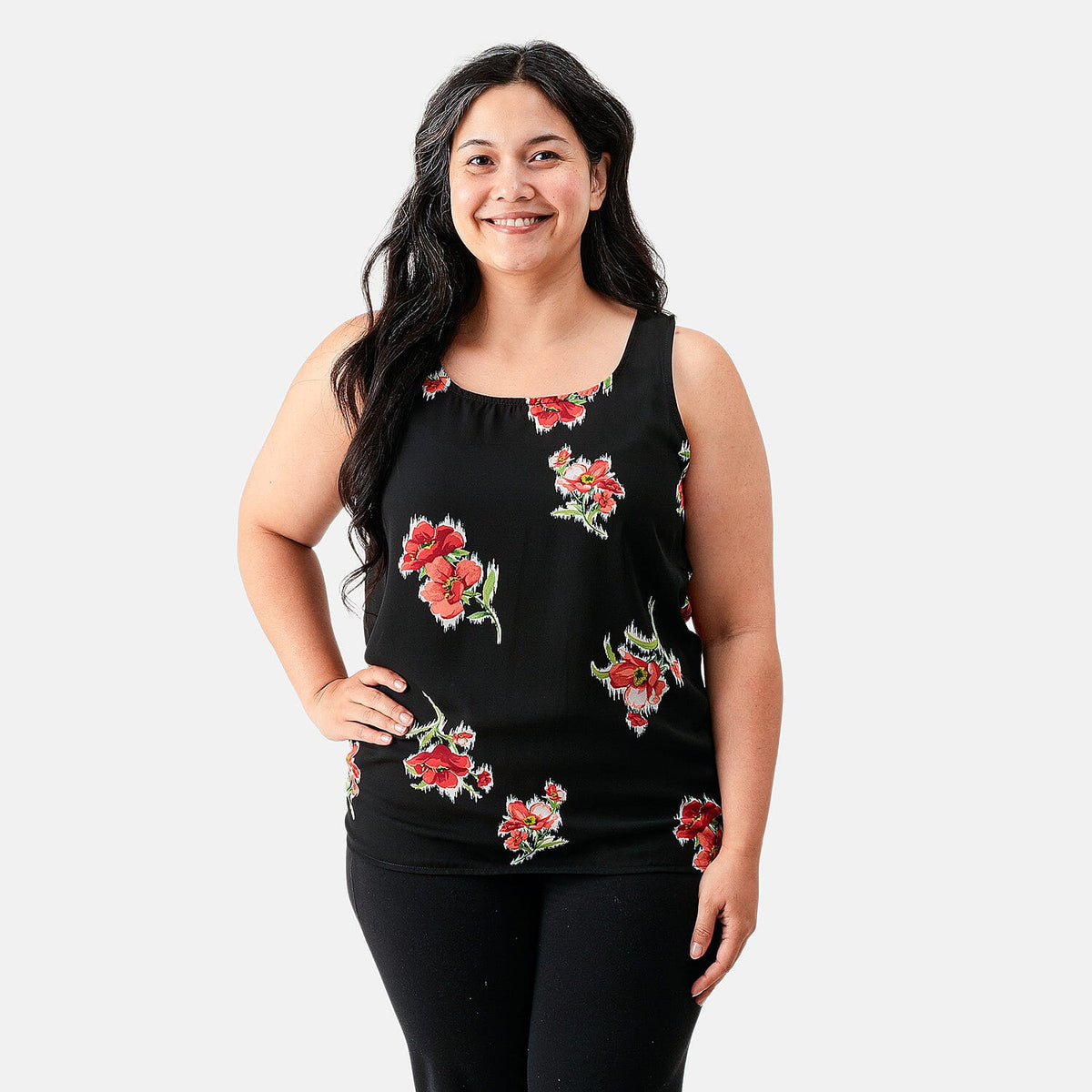 Molly and Rose Ultra Pink Tank Top S