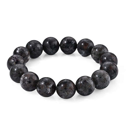 Yooperlite 75.00 tcw Beaded Stretch Bracelet