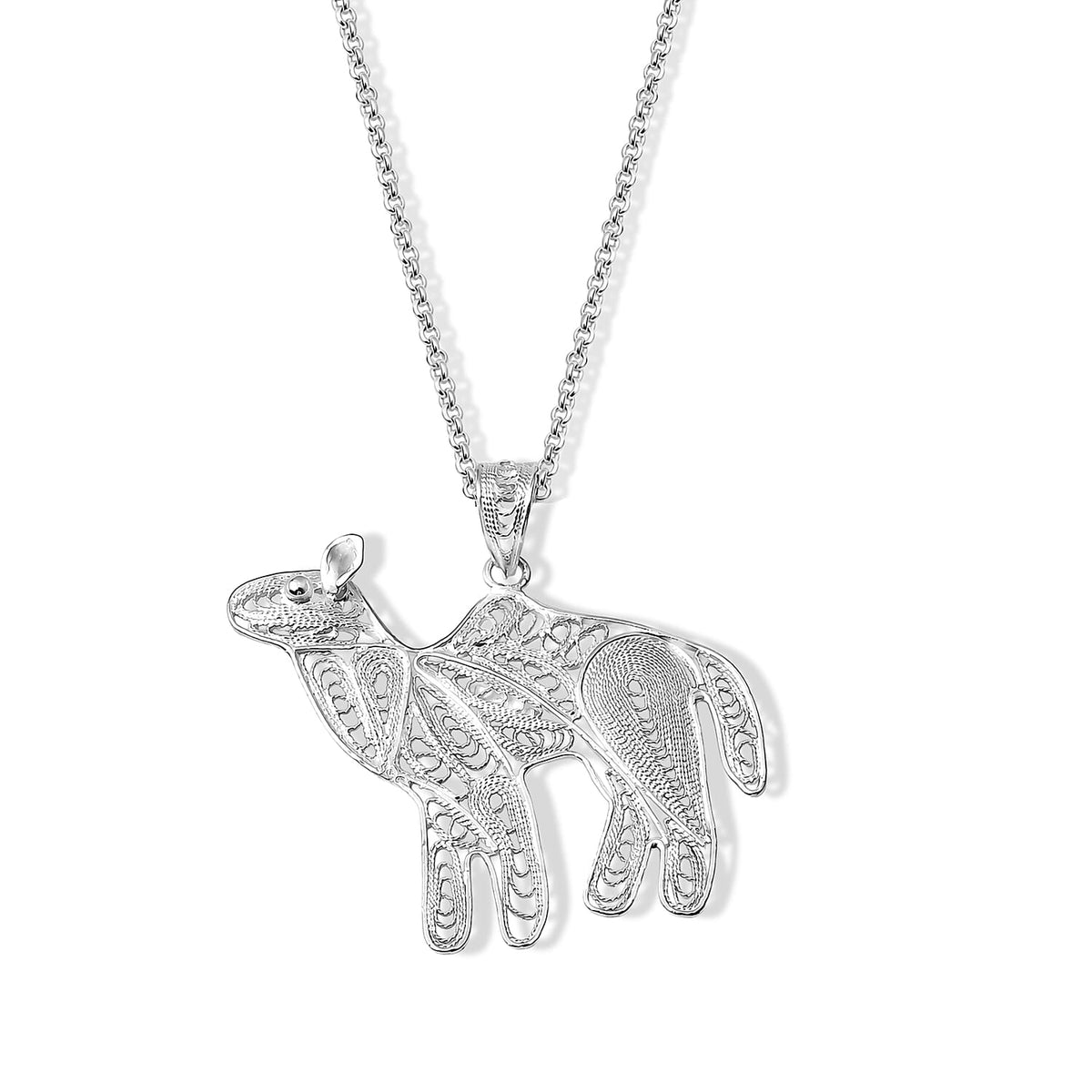 Filigree Turtle Pendant Without Chain in Sterling Silver 3.15 Grams