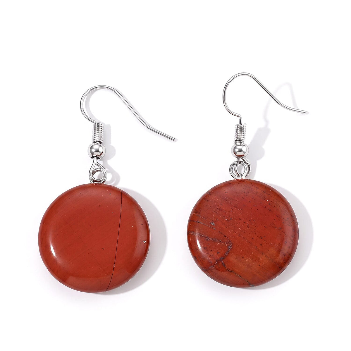 Galilea Rose Quartz 25.00 ctw Earrings in Silvertone