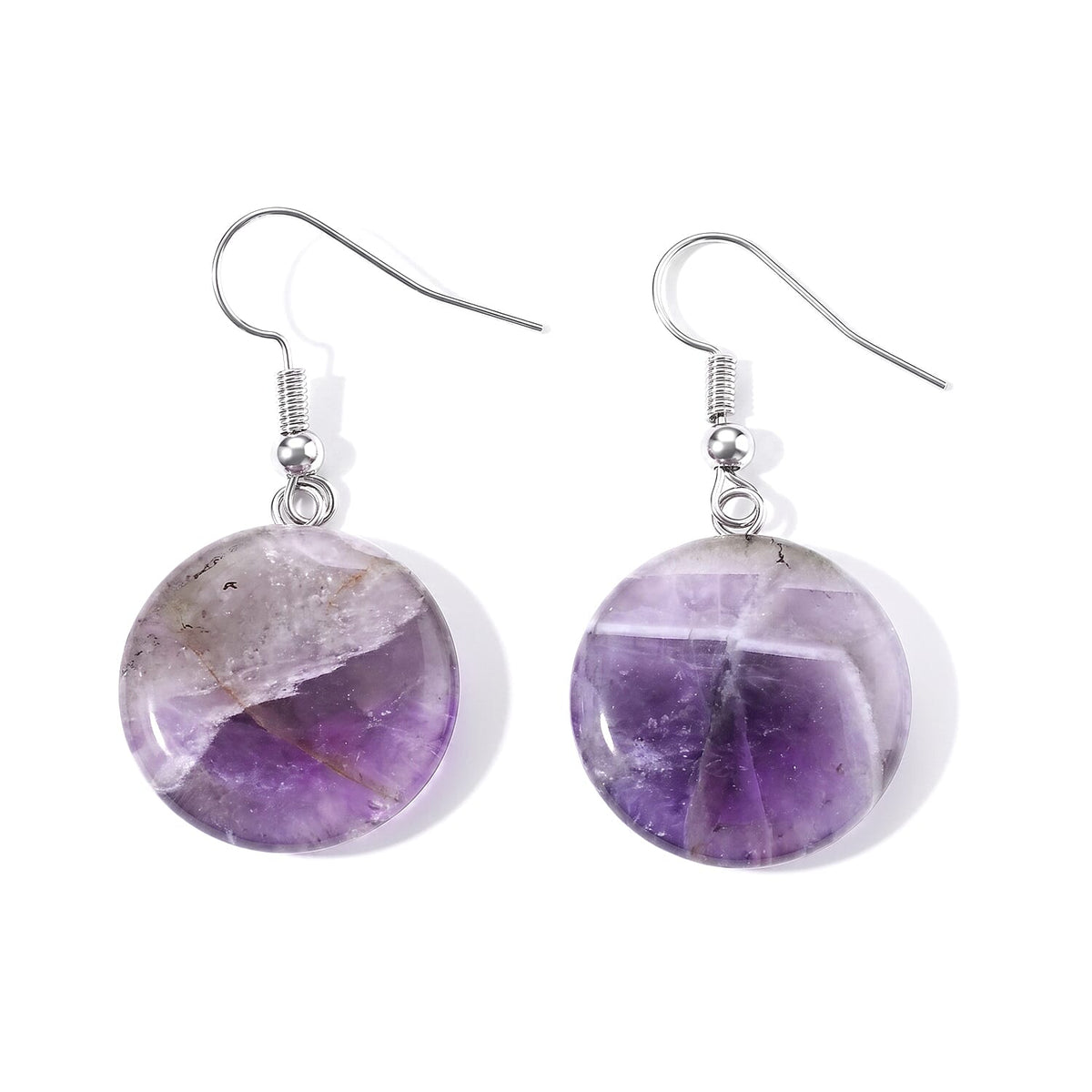 Galilea Rose Quartz 25.00 ctw Earrings in Silvertone