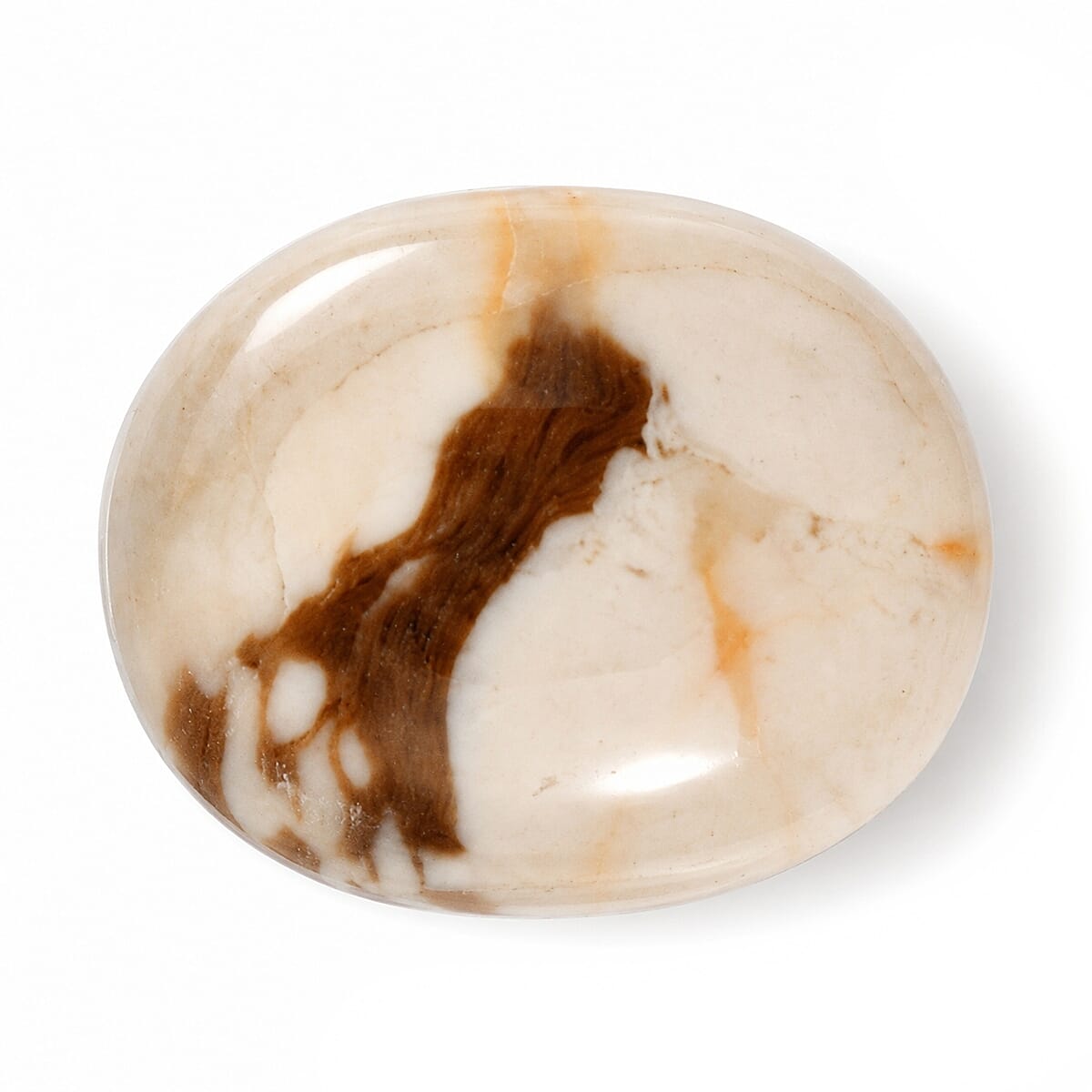Peanut Wood Jasper (Ovl 12x10 mm) 3.09 ctw