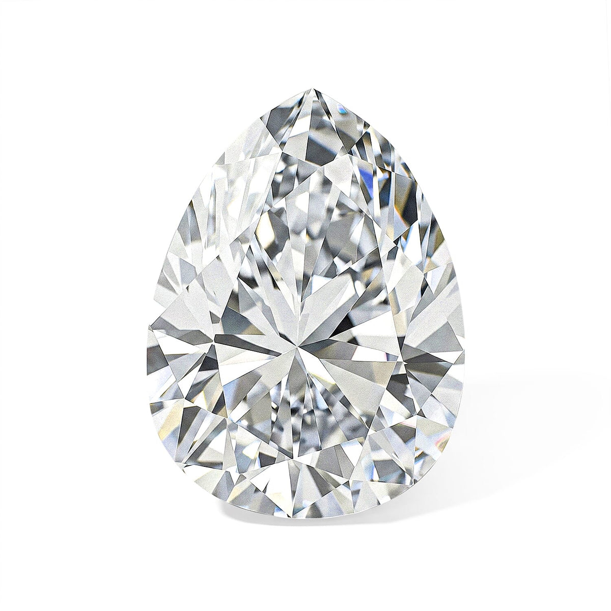 Diamond (H, VS2) (Pear 6.5x4.5mm) 0.60 ctw