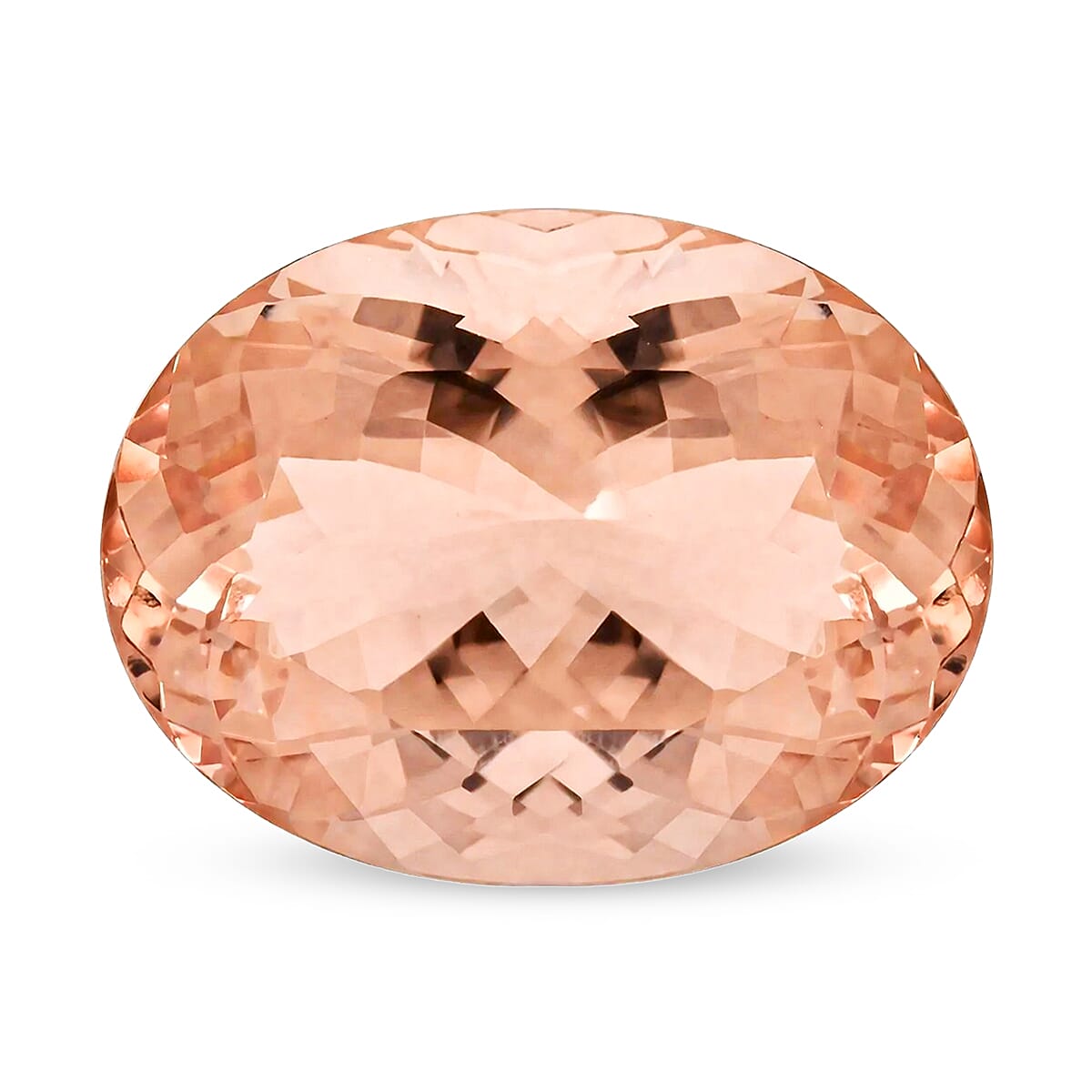 Morganite Oval 14x10 Faceted Cut 4A 6.00 ctw...