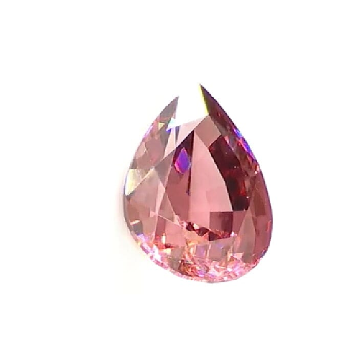 AAAA Raspberry Zircon (Pear 10x7mm) 2.50 ctw