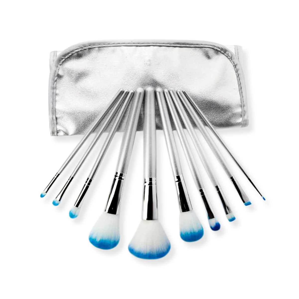 Bellapierre Silver Pink Tip Professional Brush Set (Ships in 5-7 Days)
