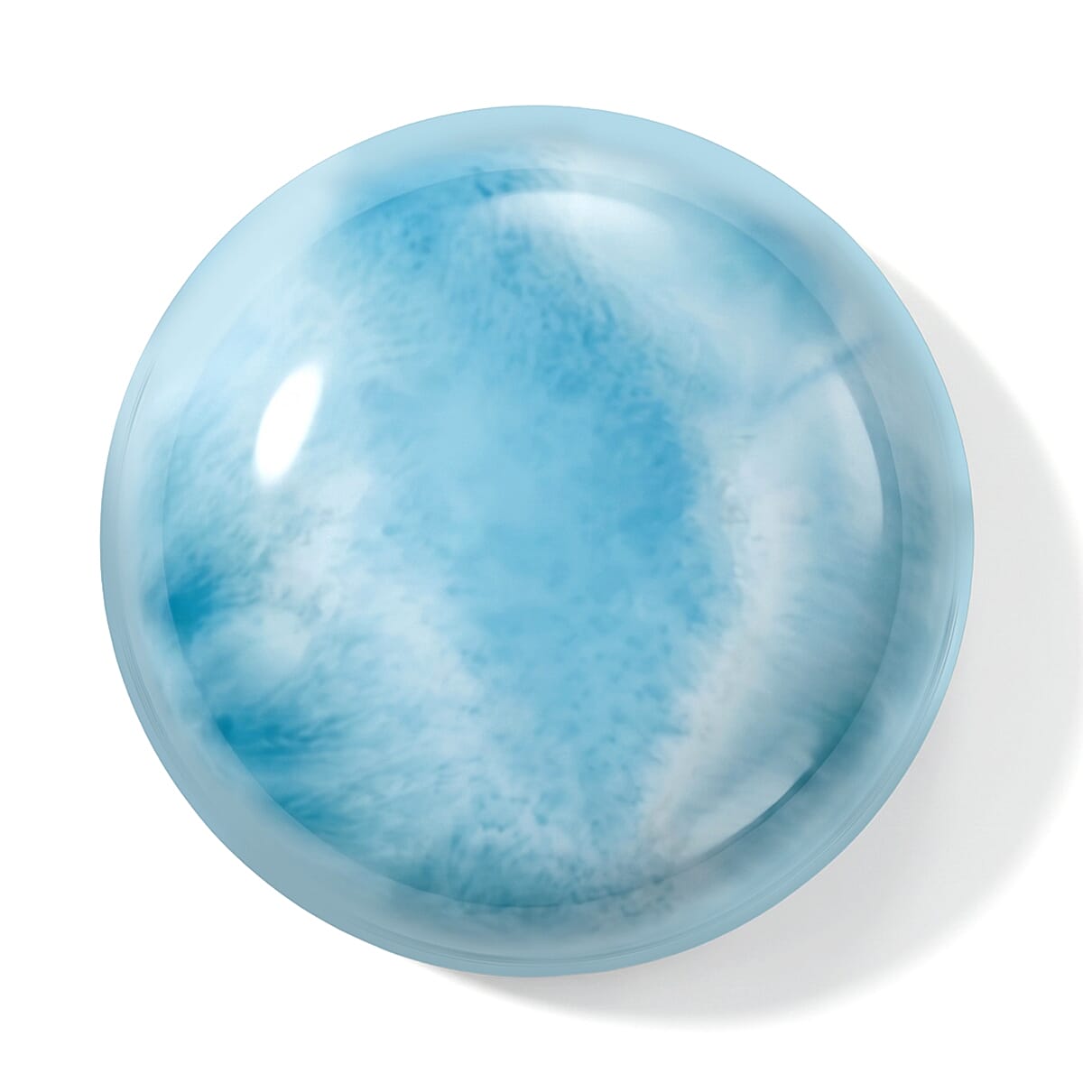 AA Larimar (Rnd 12 mm) 6.90 ctw