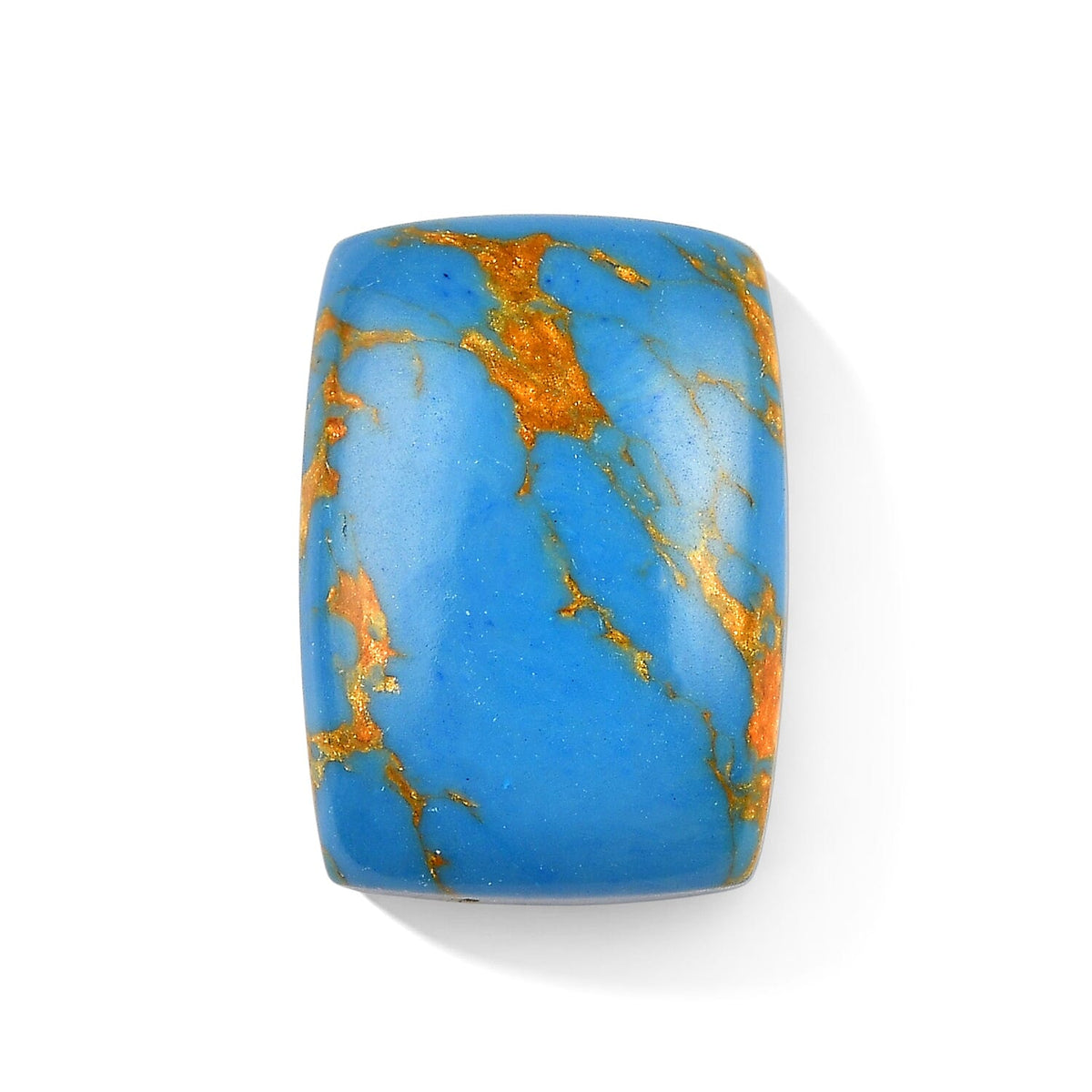 Blue Turquoise (Cush 14x10 mm) 5.11 ctw