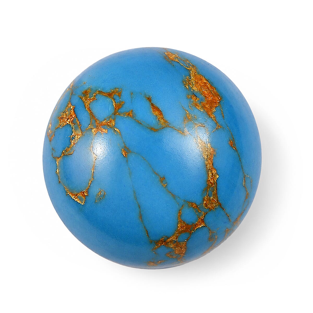 Blue Turquoise (Rnd 14 mm) 8.40 ctw