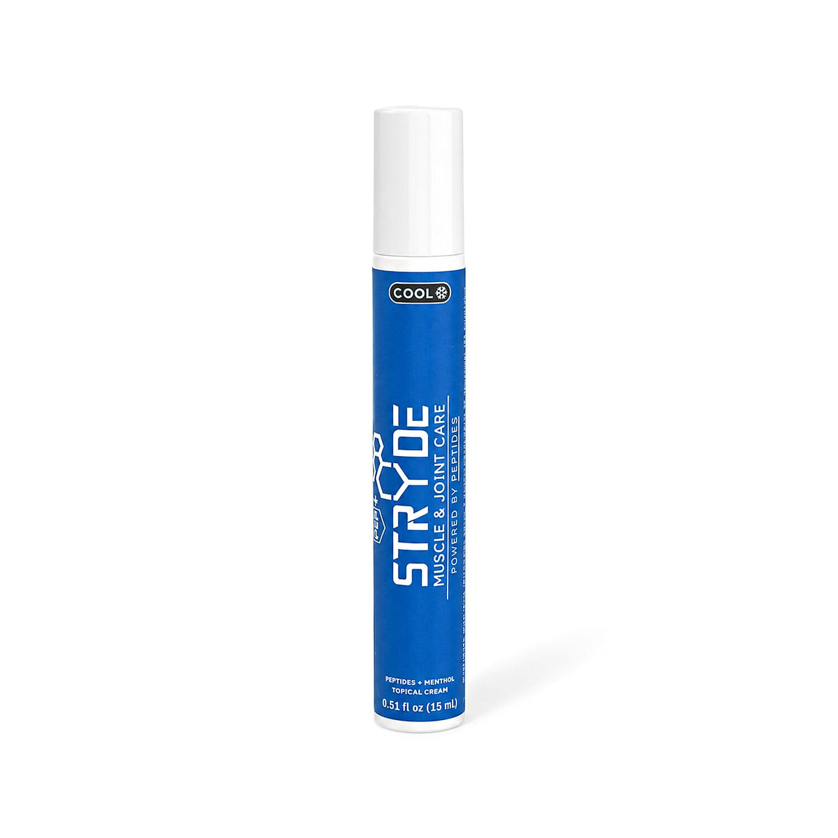 PEP+ STRYDE Muscle & Joint Care Cream Cool Massaging Roll-On 1.02oz (30mL)