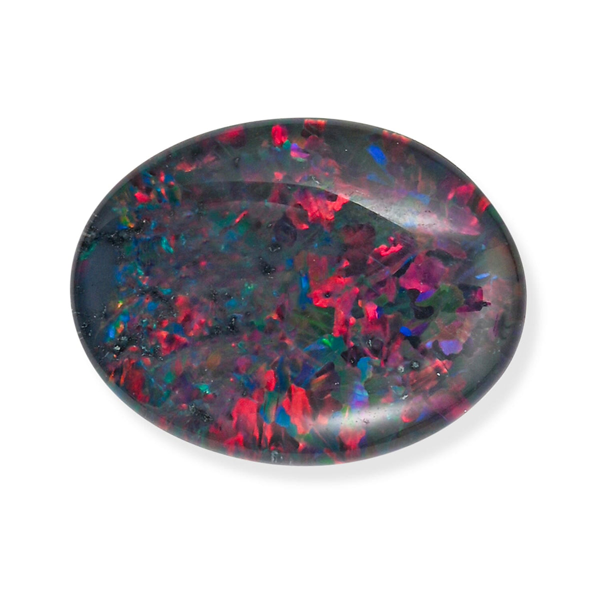 Plain Cut AAAA Australian Opal (Ovl 16x12mm) 5.00 ctw