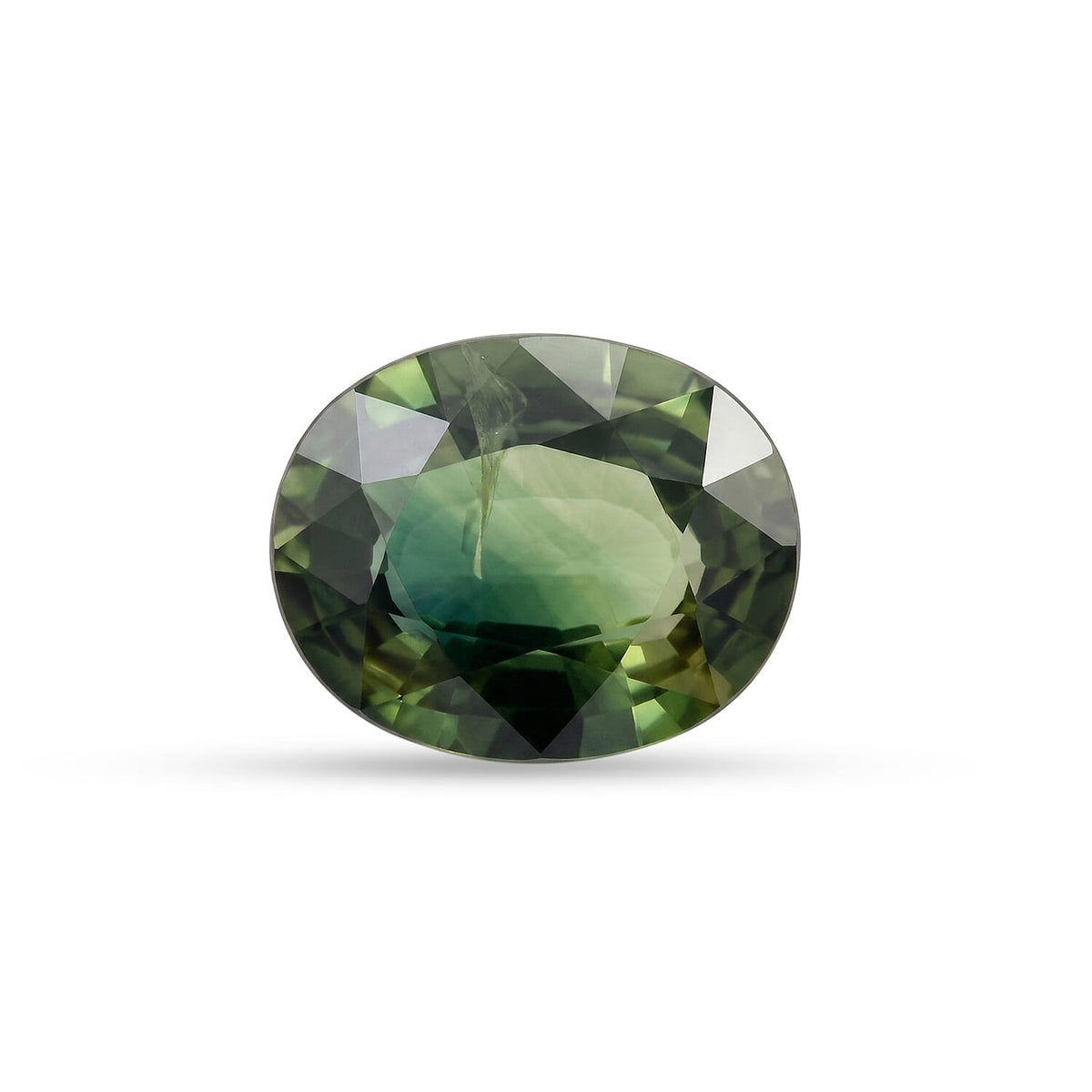 AAAA Green Sapphire (Ovl 10x8mm) 2.50 ctw