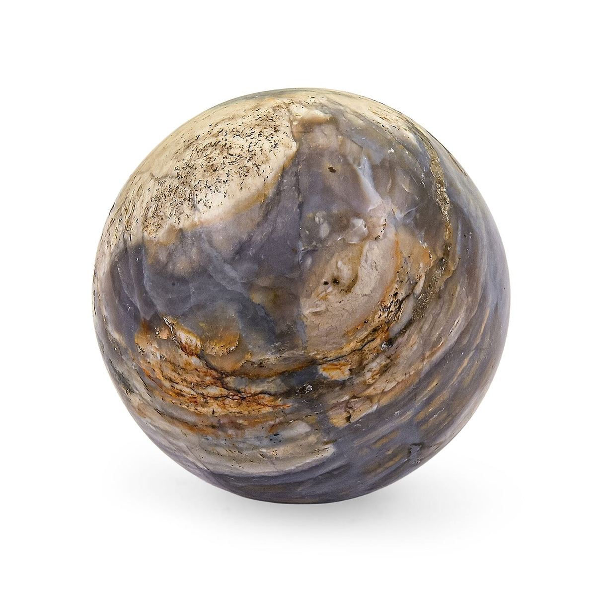 Purple Chalcedony Sphere 1.5-2" Approx 495Ctw