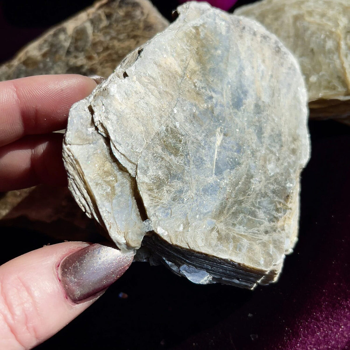 Natural Golden Mica 3-4" Approx 1830Ctw
