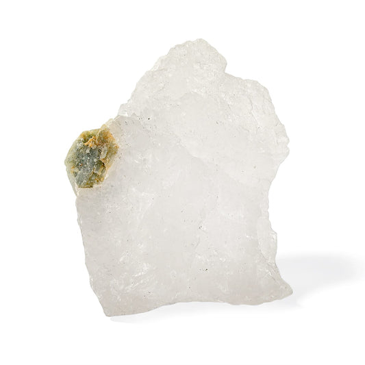 Natural Aquamarine in Quartz 0.5-1"