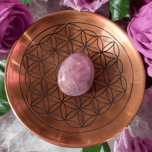 Tumbled Lavender Rose Quartz 1-1.5" Approx 200Ctw