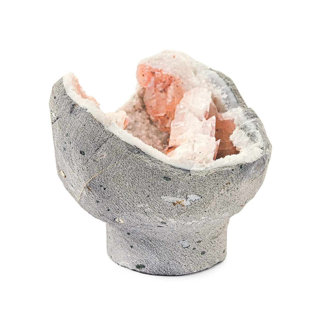 Geode, Zeolite Mineral 2.5-3" Approx 715Ctw