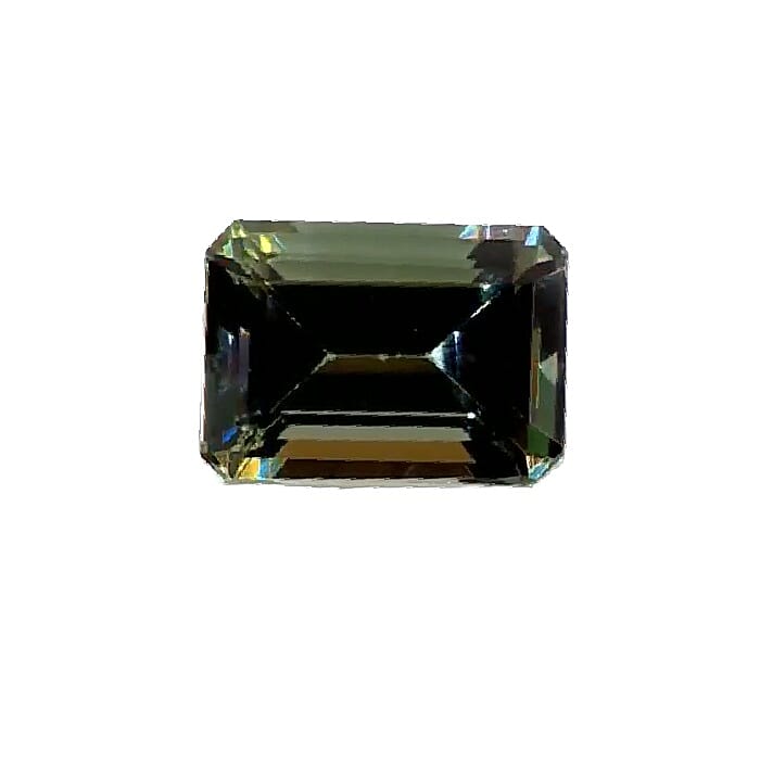 IGI Certified AAAA Green Tanzanite (Oct Free Size) 7.07 ctw