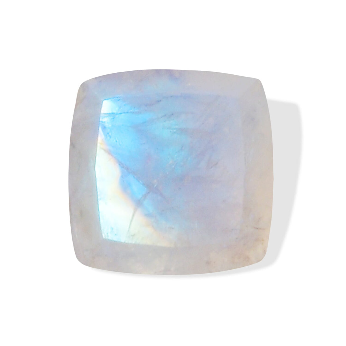 AA Rainbow Moonstone (Cush 9x9 mm) 2.65 ctw