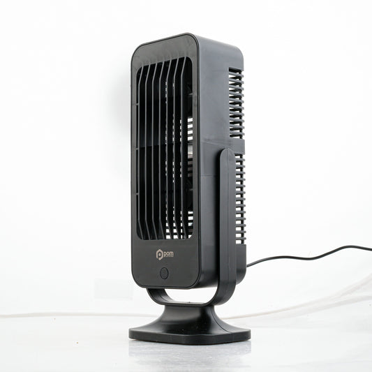 Pom Gear Gemini Twin Turbo Desk Fan - Black