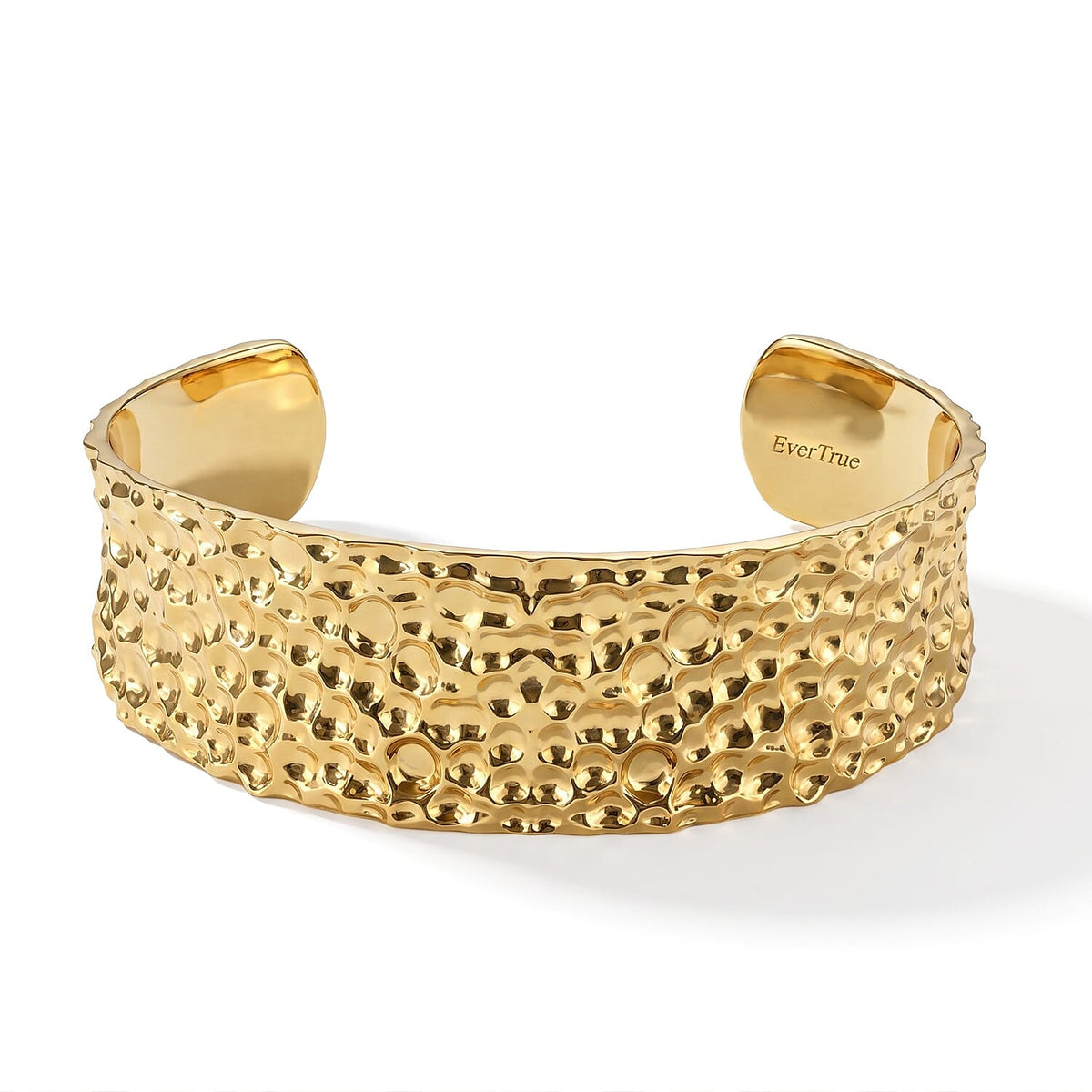 EverTrue Cuff Bangle in 18K YG Plated