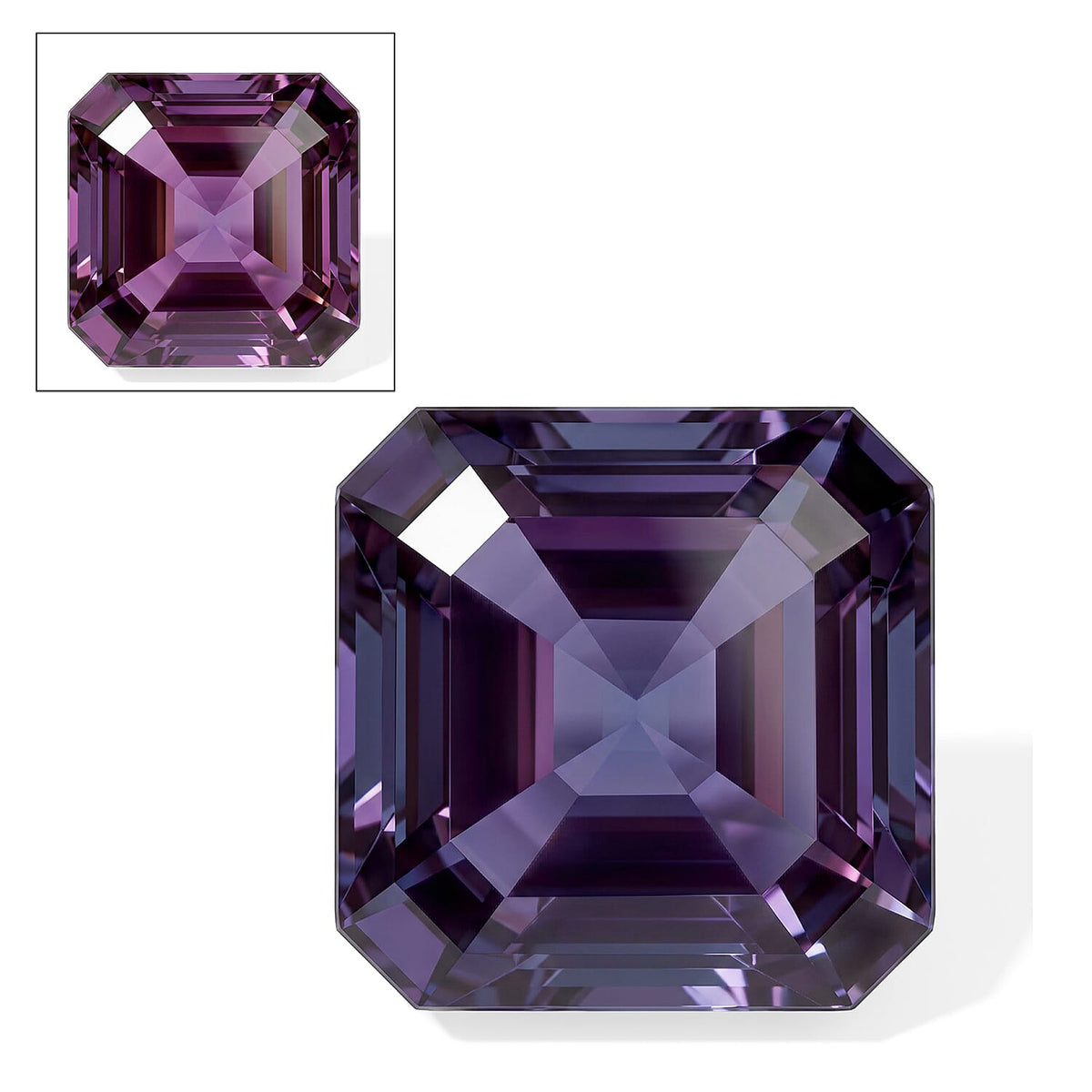 Lab Grown Alexandrite (Oct 6x6 mm) 1.08 ctw