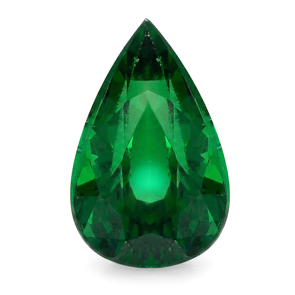 AAAA Tsavorite Garnet (Pear 7x5mm) 1.60 ctw