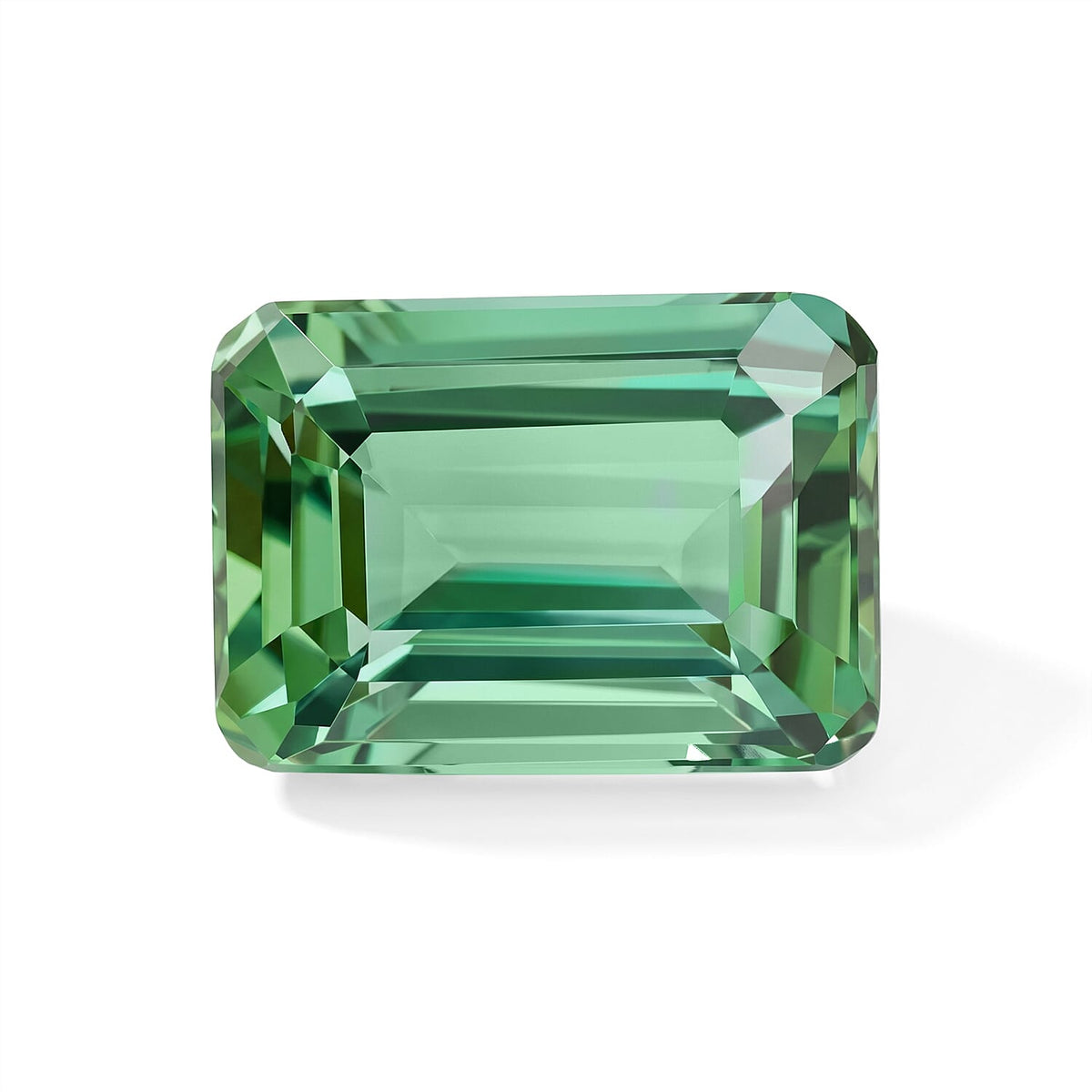 AAAA Mint Tourmaline (Oct 7x5 mm) 0.80 ctw