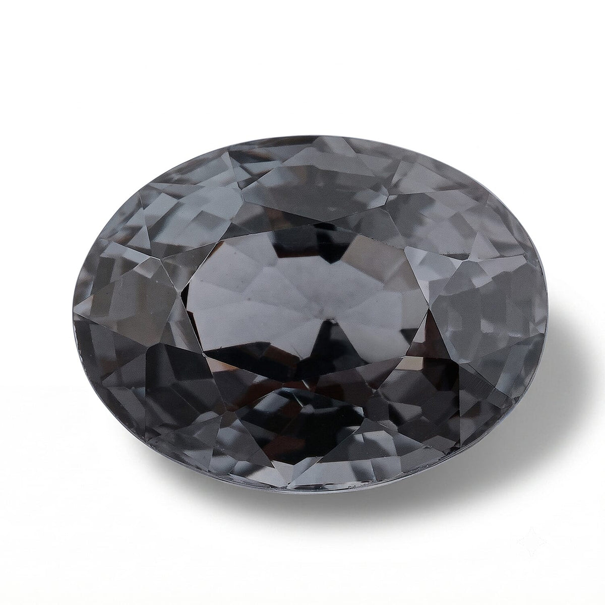 AAAA Platinum Spinel (Ovl 8x6 mm) 1.00 ctw