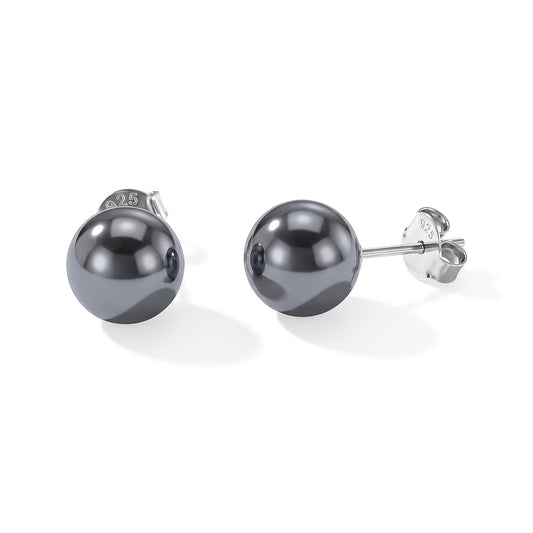 D''Joy Terahertz 2.0 ctw Stud Earrings in Rhodium Over Sterling Silver