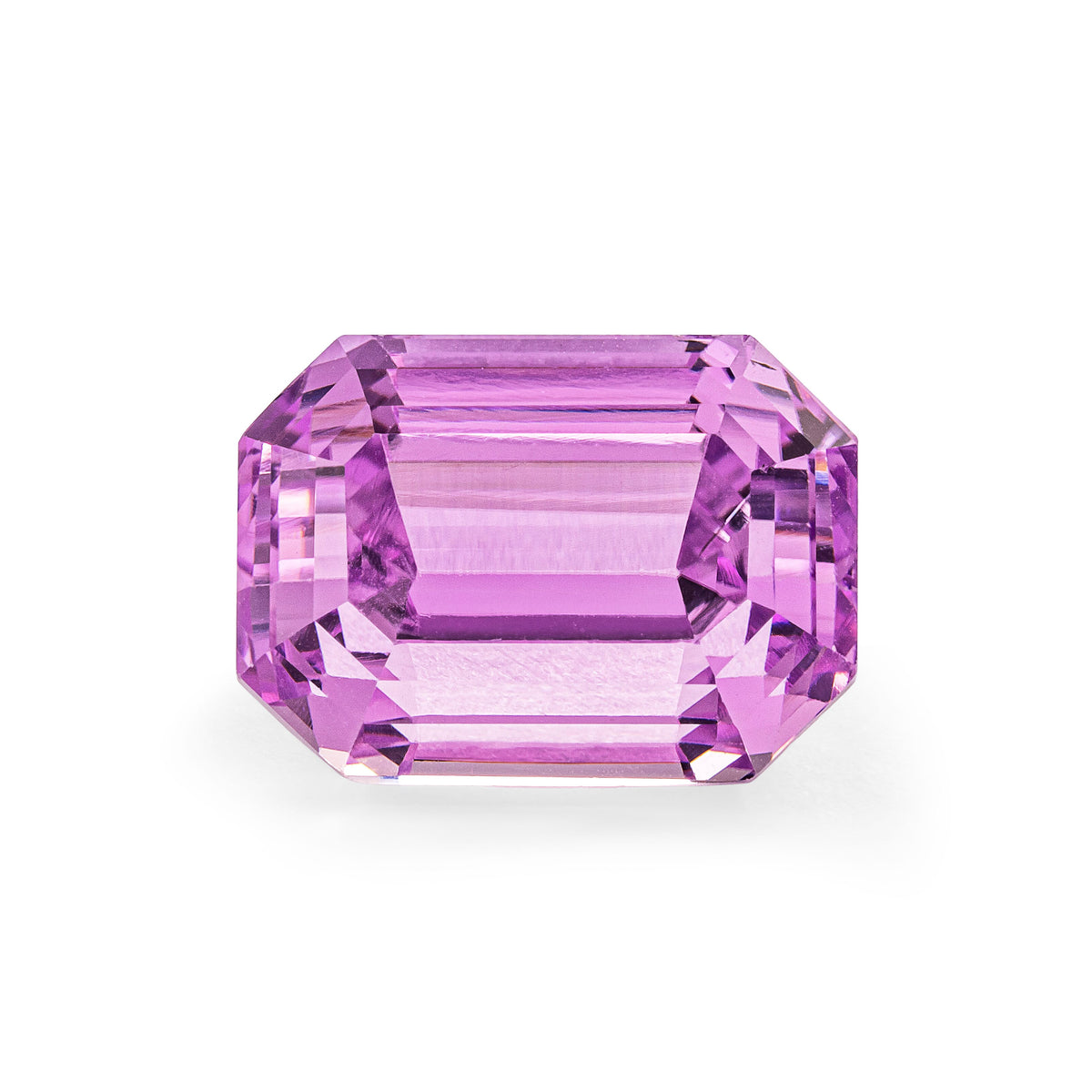 AAAA Patroke Kunzite (Octagon Free) Faceted Cut 5.00 ctw