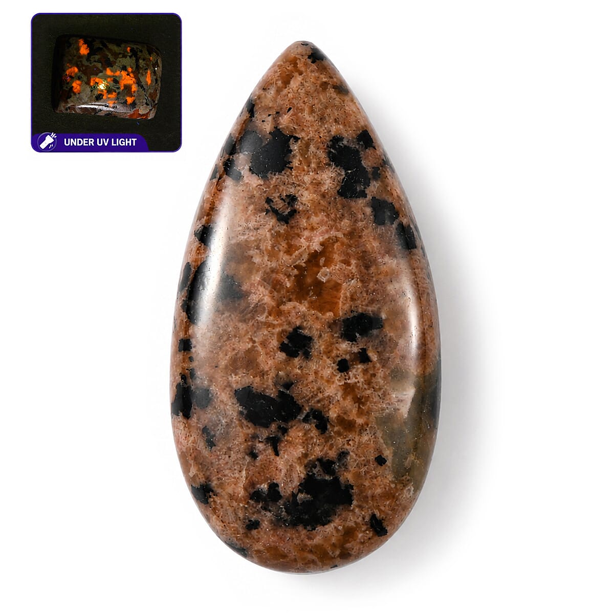 Yooperlite (Pear 20x10 mm) 6.95 ctw