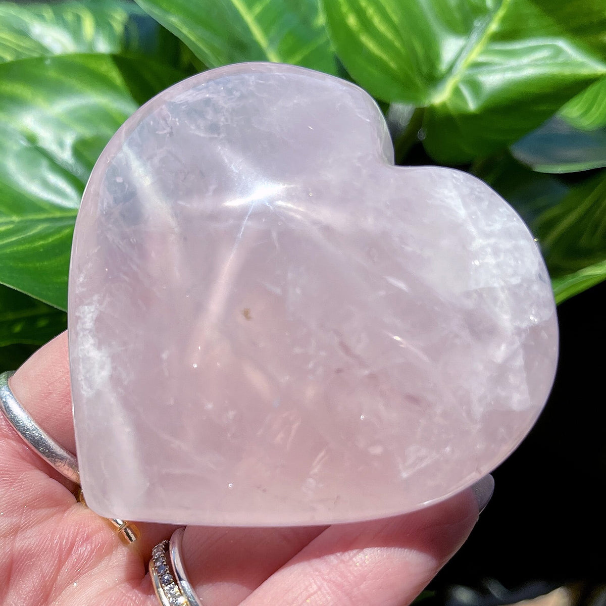 Madagascan Rose Quartz Heart 730 ctw