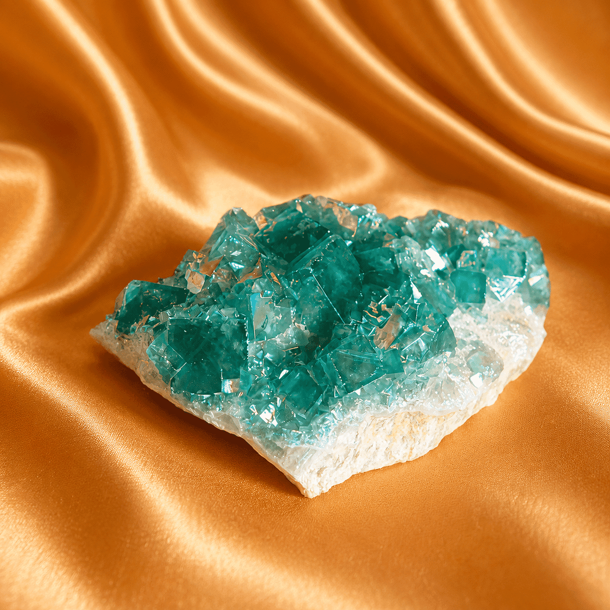 Angel Aura Cubic Fluorite and Quartz Cluster 2-3" 585 ctw