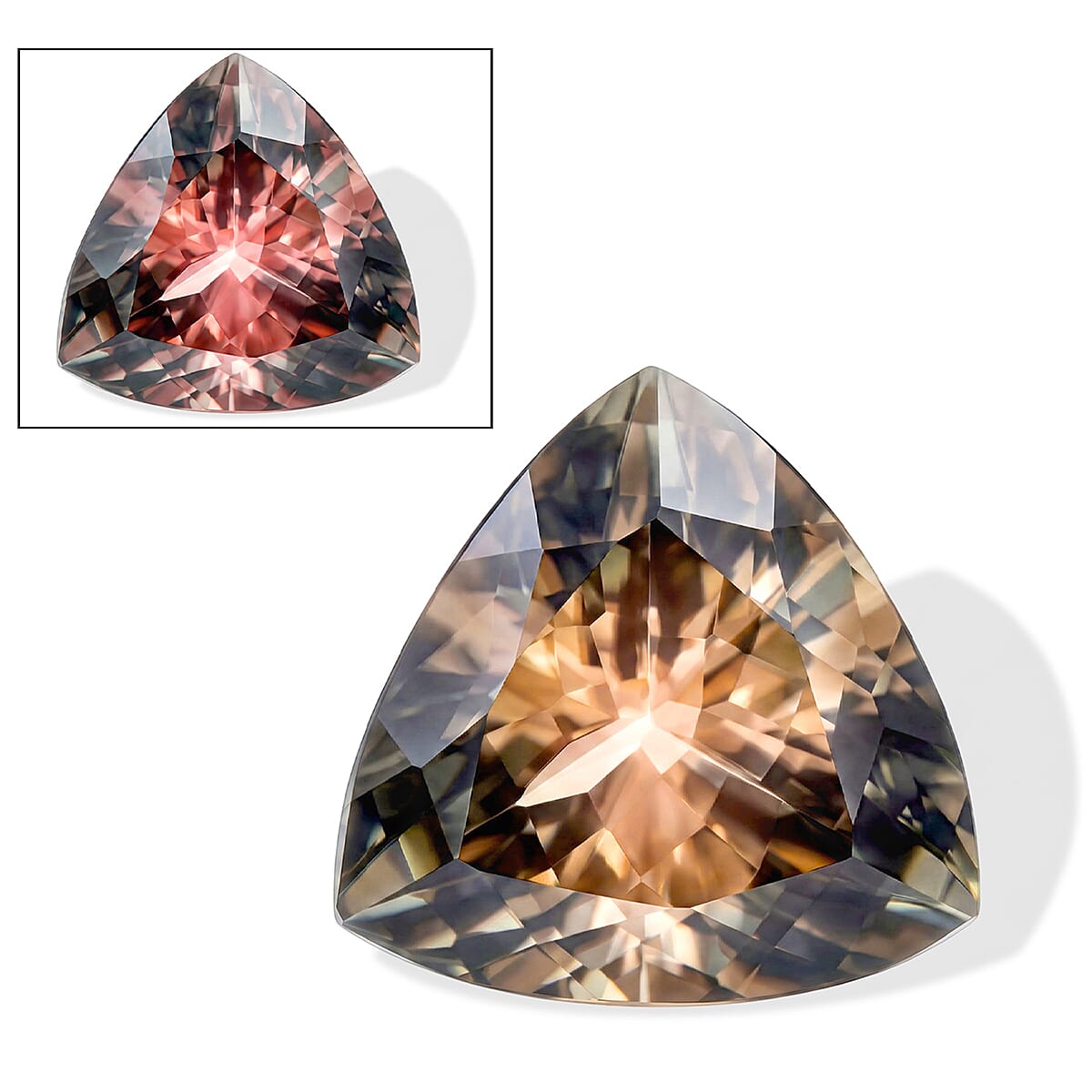 AAAA Turkizite (Trillion 9 mm) 3.00 ctw