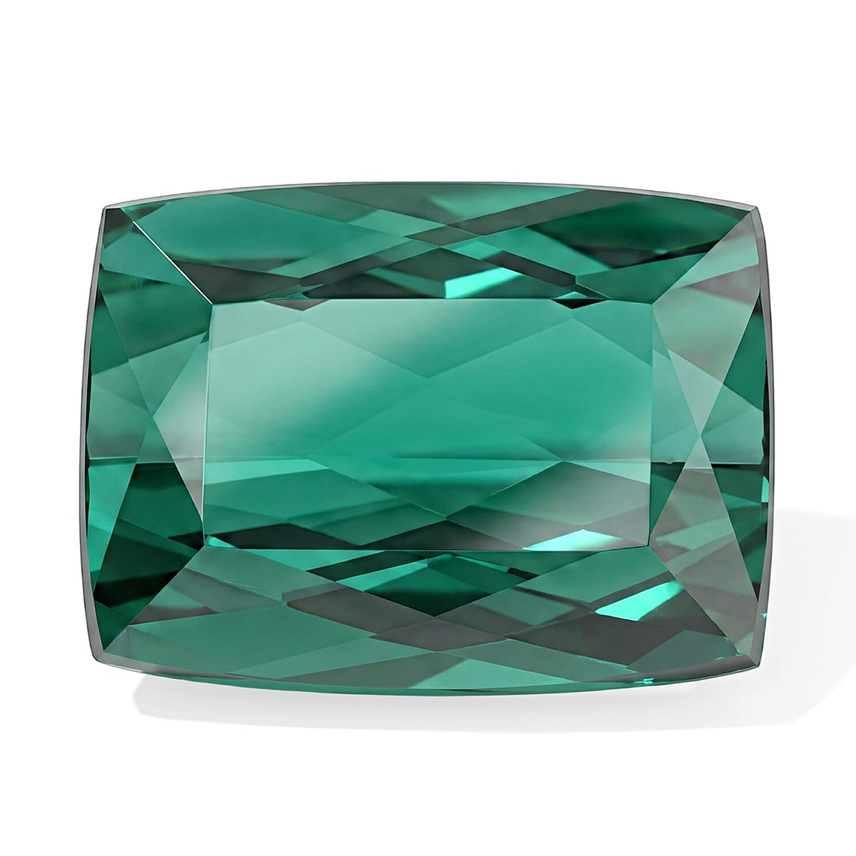 AAAA Lagoon Tourmaline (Cushion Free Size) 1.00 ctw