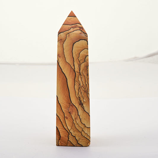 Zion Picture Jasper Obelisk 3-4" Approx 690Ctw