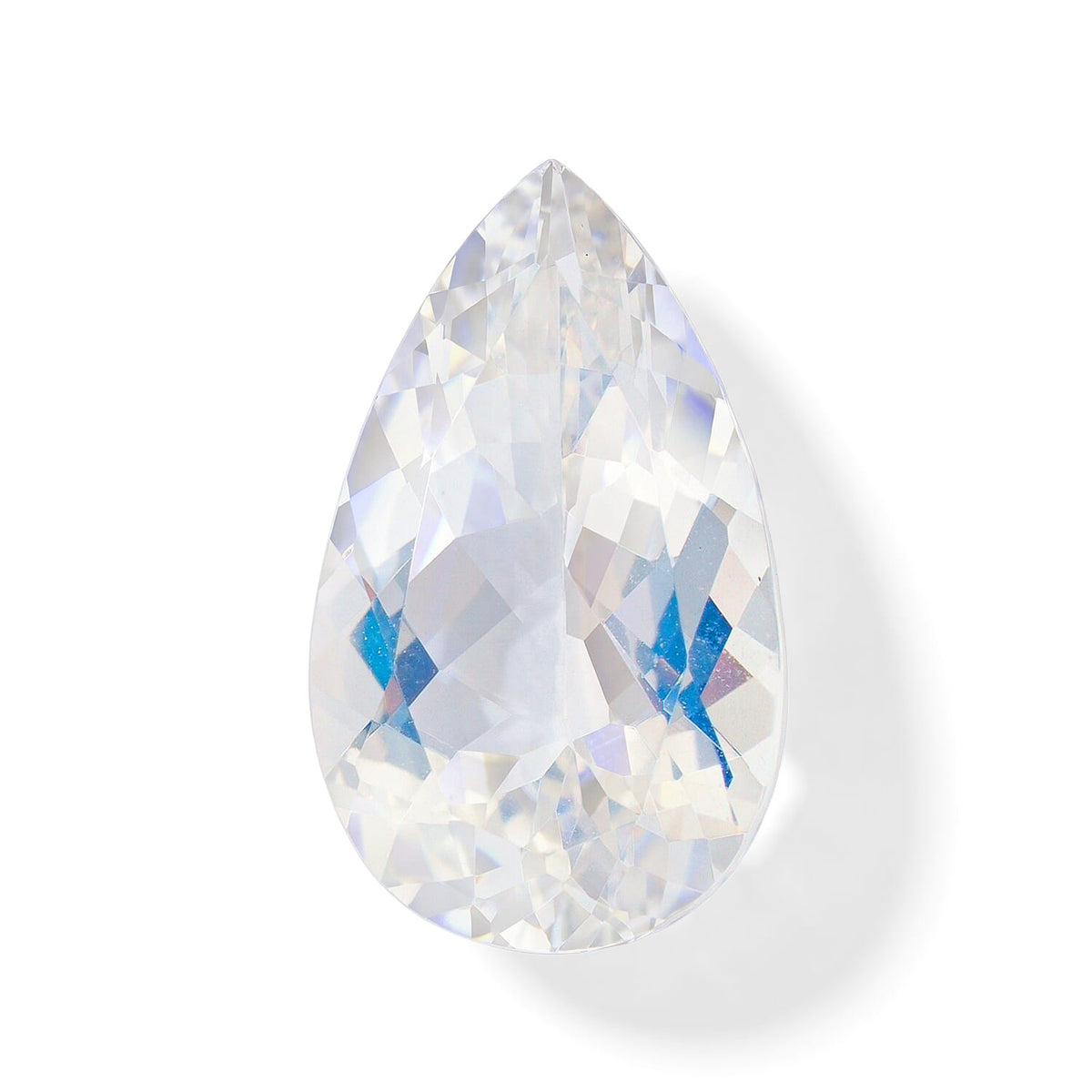 AAAA Malagasy Moonstone (Pear Free Size) 6.00 ctw