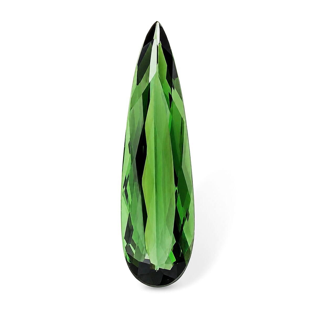 AAAA Green Tourmaline (Pear Free Size) 2.00 ctw