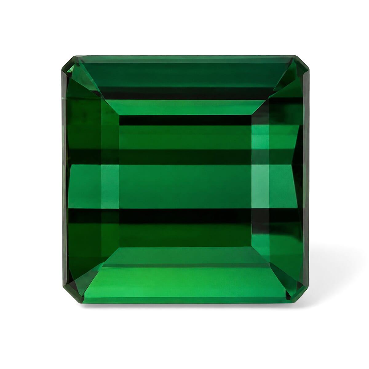 AAAA Green Tourmaline (Octagon Free Size) 2.00 ctw
