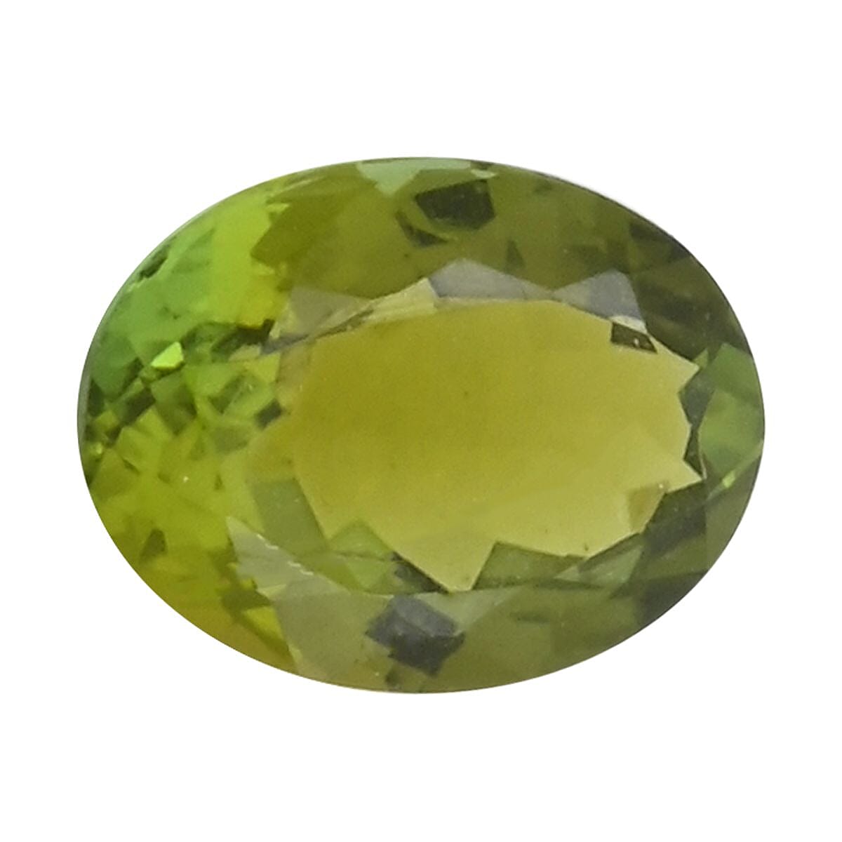 AAAA Green Tourmaline (Oval 8x6 mm) 1.00 ctw