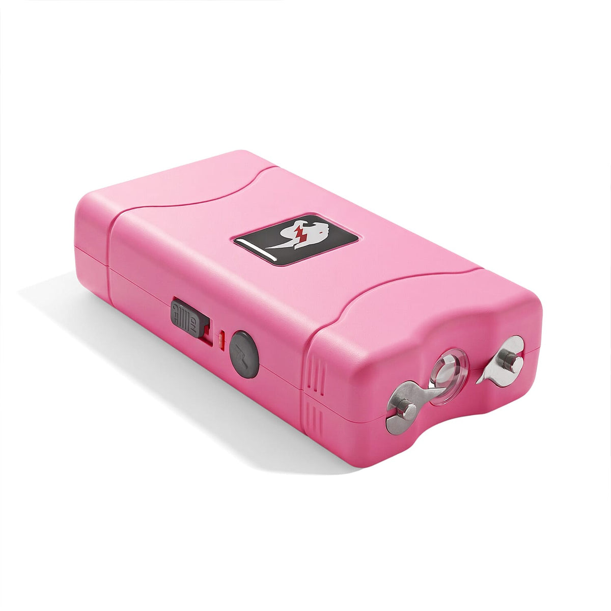 Pink Rechargeable Max Power Stun Gun with LED Flashlight
