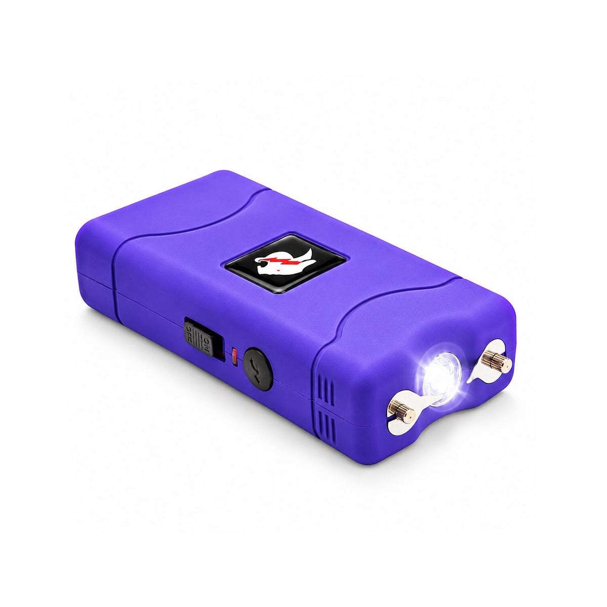 Pink Rechargeable Max Power Stun Gun with LED Flashlight