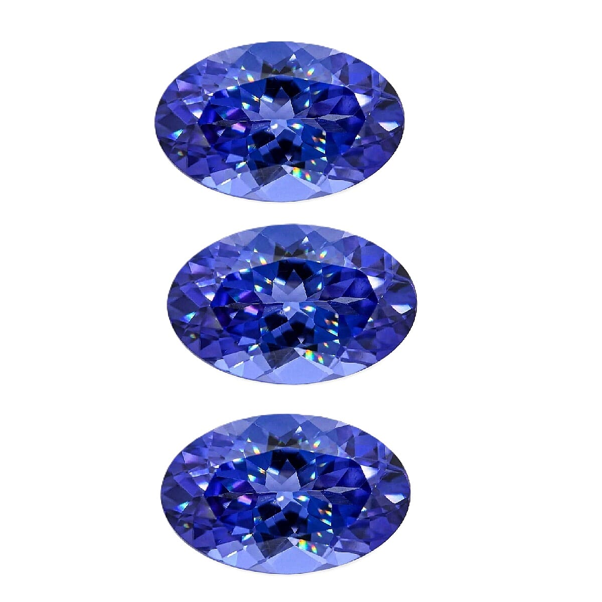 Tanzanite Oval 6x4 Faceted Cut 2A 1.20 ctw